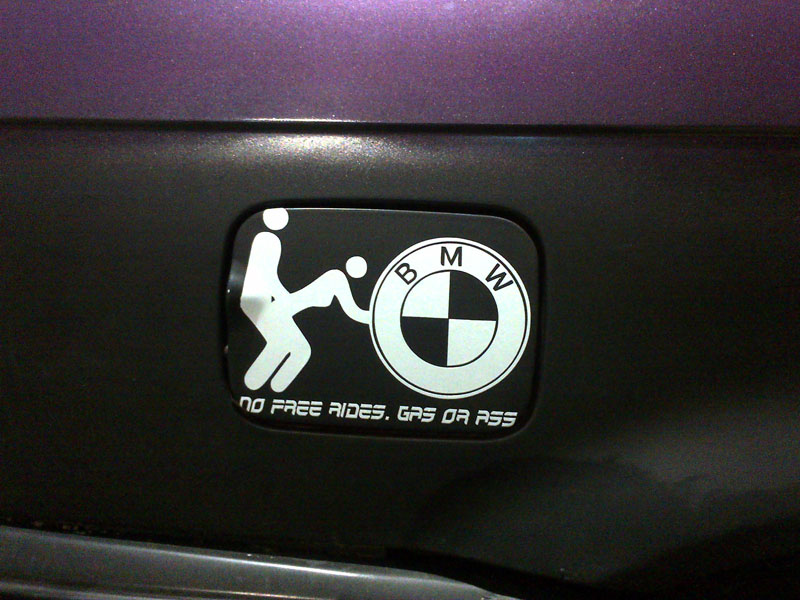 Sticker capac rezervor BMW